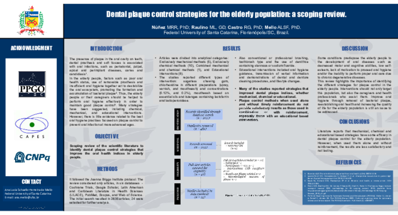 Dental plaque control strategies for the elderly population: A scoping review.