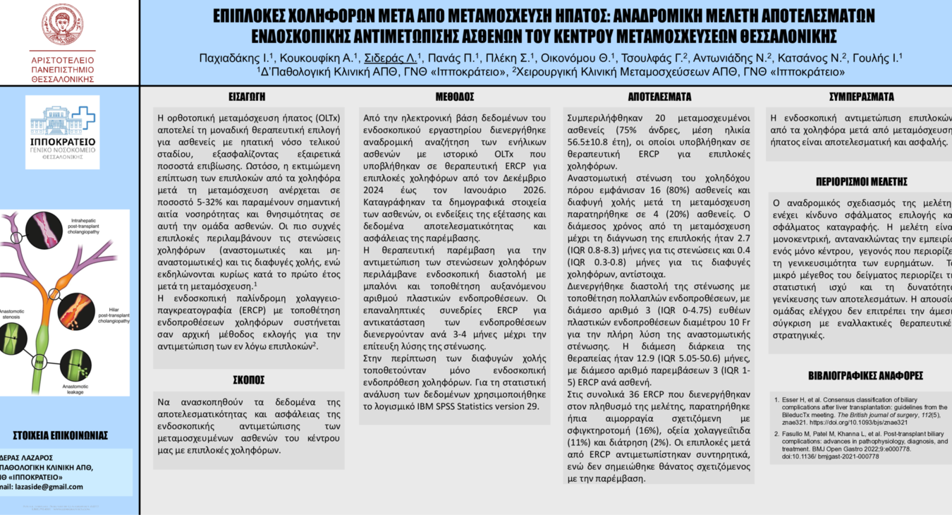 Post-Transplant Biliary Complications