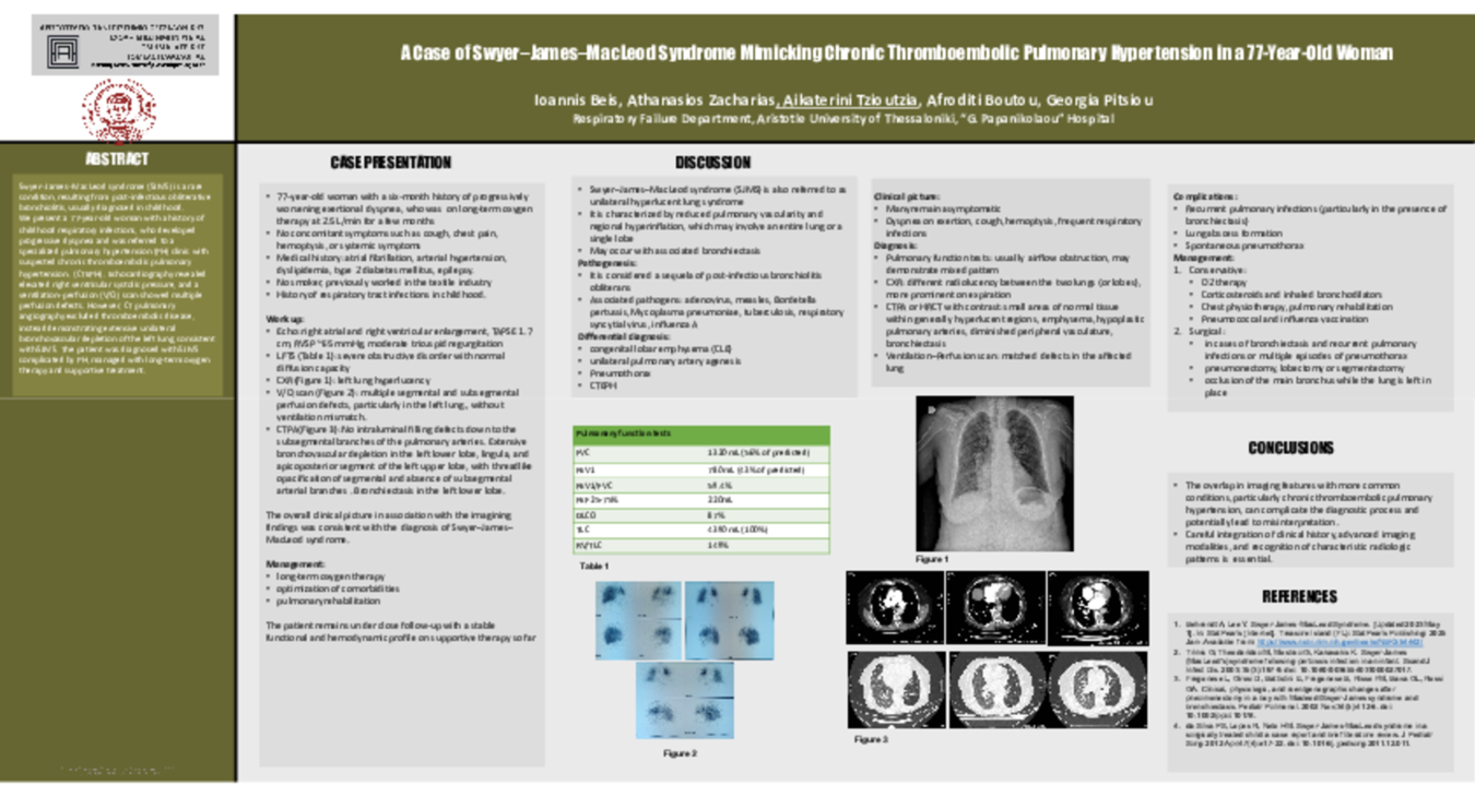 Swyer-James-McLeod Syndrome